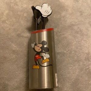 Disney parks Mickey mouse wares stainless stell holder set new tag